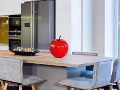 Table Top|Contemporary^Statues & Sculptures Iconic Apple 30cm Red Resin Indoor Sculpture