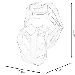 Wall Art|Pop Art^Statues & Sculptures Iconic Lips 42cm Pop Art Resin Wall Sculpture