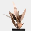 Table Top|Abstract^Statues & Sculptures Infinite Bloom 71cm Copper Metal Indoor Sculpture