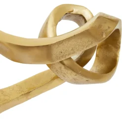 Table Top|Abstract^Statues & Sculptures Infinite Loop 17cm Gold Metal Indoor Sculpture
