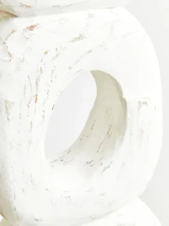 Table Top|Abstract^Statues & Sculptures Infinite Quartet 61cm White Wood Indoor Sculpture