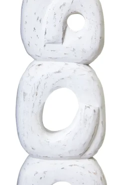 Table Top|Abstract^Statues & Sculptures Infinite Quartet 61cm White Wood Indoor Sculpture
