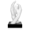 Table Top|Contemporary^Statues & Sculptures Infinite Touch 36cm White Resin Indoor Sculpture