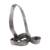 Table Top|Abstract^Statues & Sculptures Infinity Knot 22cm Black Metal Indoor Sculpture