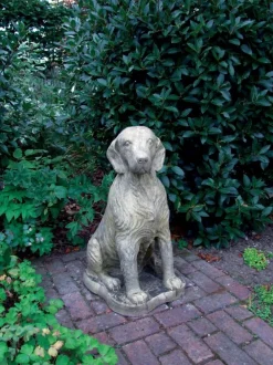 Dogs^Statues & Sculptures Irish Setter Stone Garden Statue