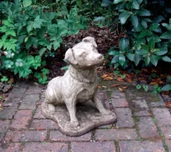Dogs^Statues & Sculptures Jack Russell Terrier Stone Garden Ornament