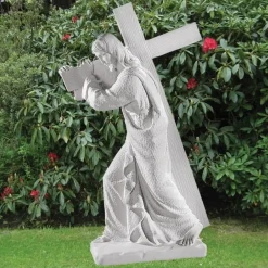 Jesus^Statues & Sculptures Jesus Christ 113cm Marble Resin Garden Statue
