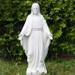 Jesus^Statues & Sculptures Jesus 80cm Marble Resin Garden Statue