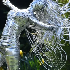 Fairies^Statues & Sculptures Kaida Fairy Metal Wire Garden Sculpture