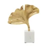 Table Top|Contemporary^Statues & Sculptures Leaf of Light 30cm Gold Metal Indoor Sculpture