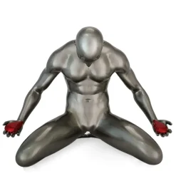 Figurative|Table Top^Statues & Sculptures Lost Affection 32cm Anthracite Resin Indoor Sculpture