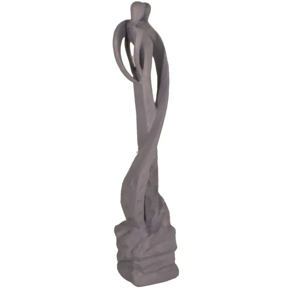 Modern^Statues & Sculptures Loving Kiss 82cm Modern Poly Resin Garden Statue