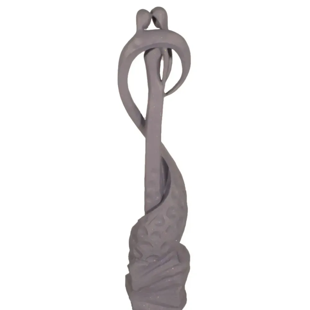 Modern^Statues & Sculptures Loving Kiss 82cm Modern Poly Resin Garden Statue