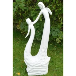 Modern^Statues & Sculptures Loving Mother Modern Poly Resin Garden Statue