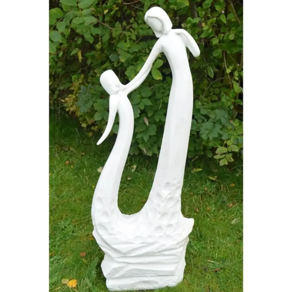 Modern^Statues & Sculptures Loving Mother Modern Poly Resin Garden Statue