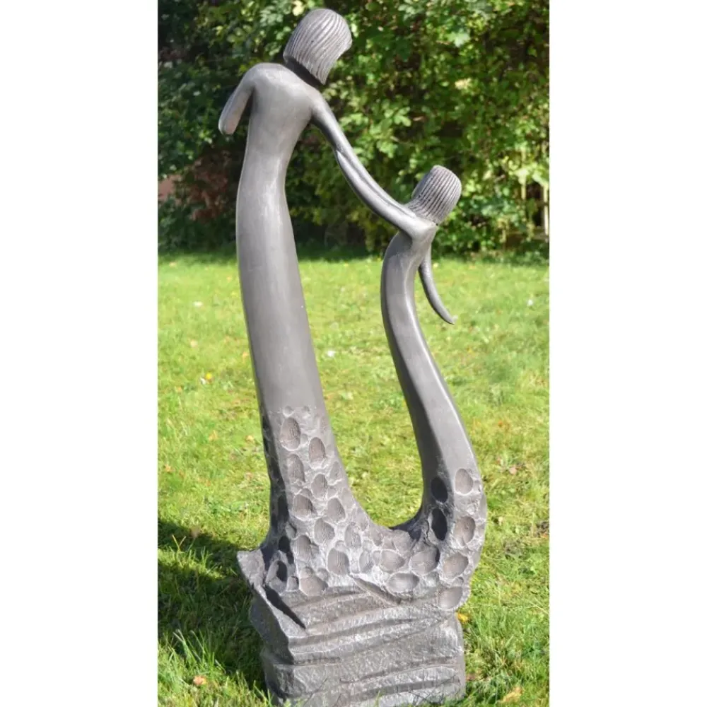 Modern^Statues & Sculptures Loving Mother Modern Poly Resin Garden Statue
