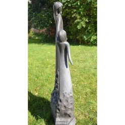 Modern^Statues & Sculptures Loving Mother Modern Poly Resin Garden Statue