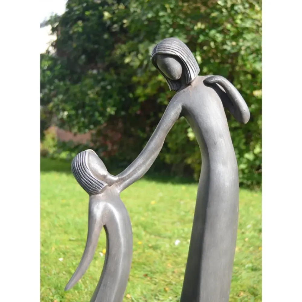 Modern^Statues & Sculptures Loving Mother Modern Poly Resin Garden Statue