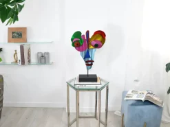 Table Top|Abstract^Statues & Sculptures Lucid Visage 59cm Abstract Metal Indoor Sculpture