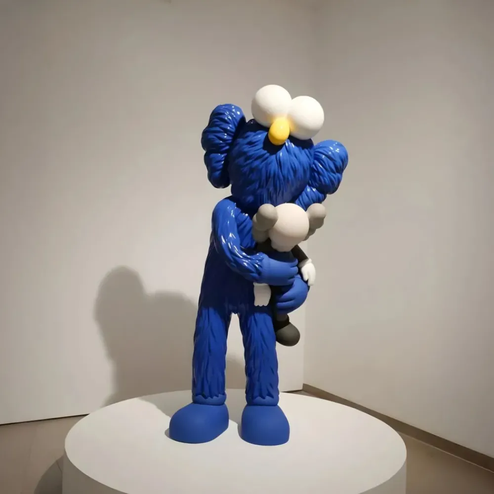 Figurative|Floor Standing^Statues & Sculptures Lucify Bedtime 135cm Blue Resin Indoor Sculpture