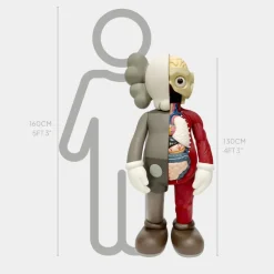 Figurative|Floor Standing^Statues & Sculptures Lucify Biofusion 130cm Brown Resin Indoor Sculpture