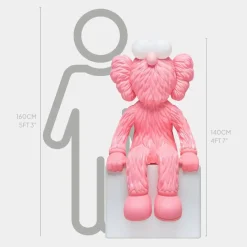 Figurative|Floor Standing^Statues & Sculptures Lucify Fuzz 140cm Pink Resin Indoor Sculpture