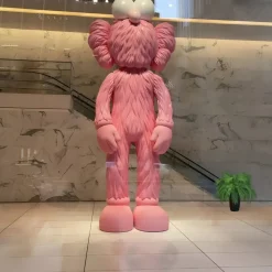 Figurative|Floor Standing^Statues & Sculptures Lucify Fuzz 135cm Pink Resin Indoor Sculpture