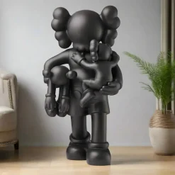 Giant|Figurative^Statues & Sculptures Lucify Go 180cm Black Resin Indoor Sculpture