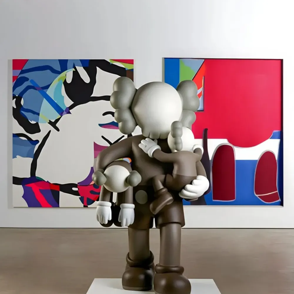 Giant|Figurative^Statues & Sculptures Lucify Go 200cm Brown Resin Indoor Sculpture