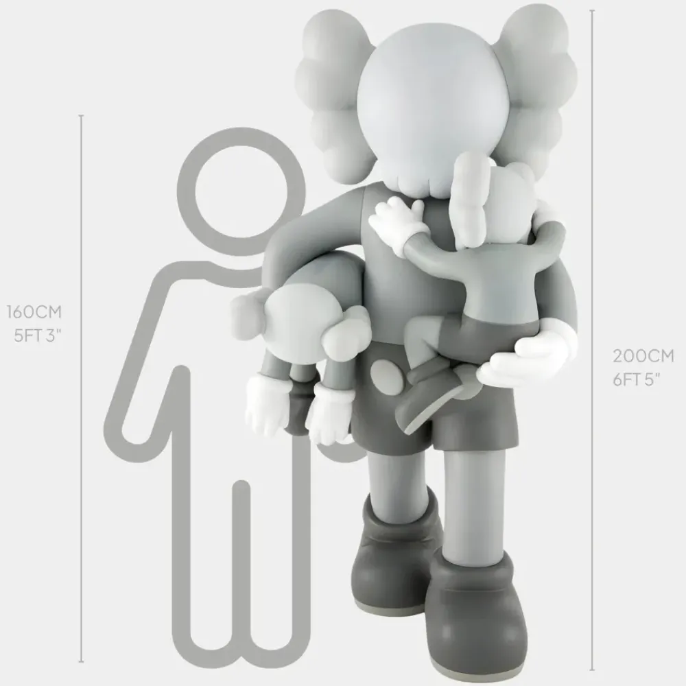 Giant|Figurative^Statues & Sculptures Lucify Go 200cm Grey Resin Indoor Sculpture