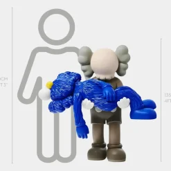 Floor Standing|Figurative^Statues & Sculptures Lucify Guardian 135cm Blue Resin Indoor Sculpture