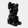 Figurative|Floor Standing^Statues & Sculptures Lucify Hide 70cm Black Resin Indoor Sculpture