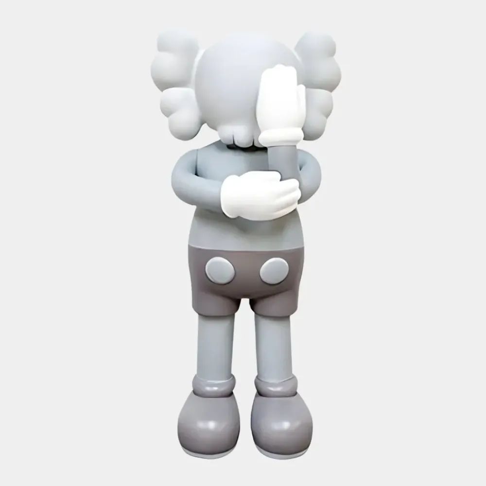 Figurative|Floor Standing^Statues & Sculptures Lucify Motion 70cm Grey Resin Indoor Sculpture v4