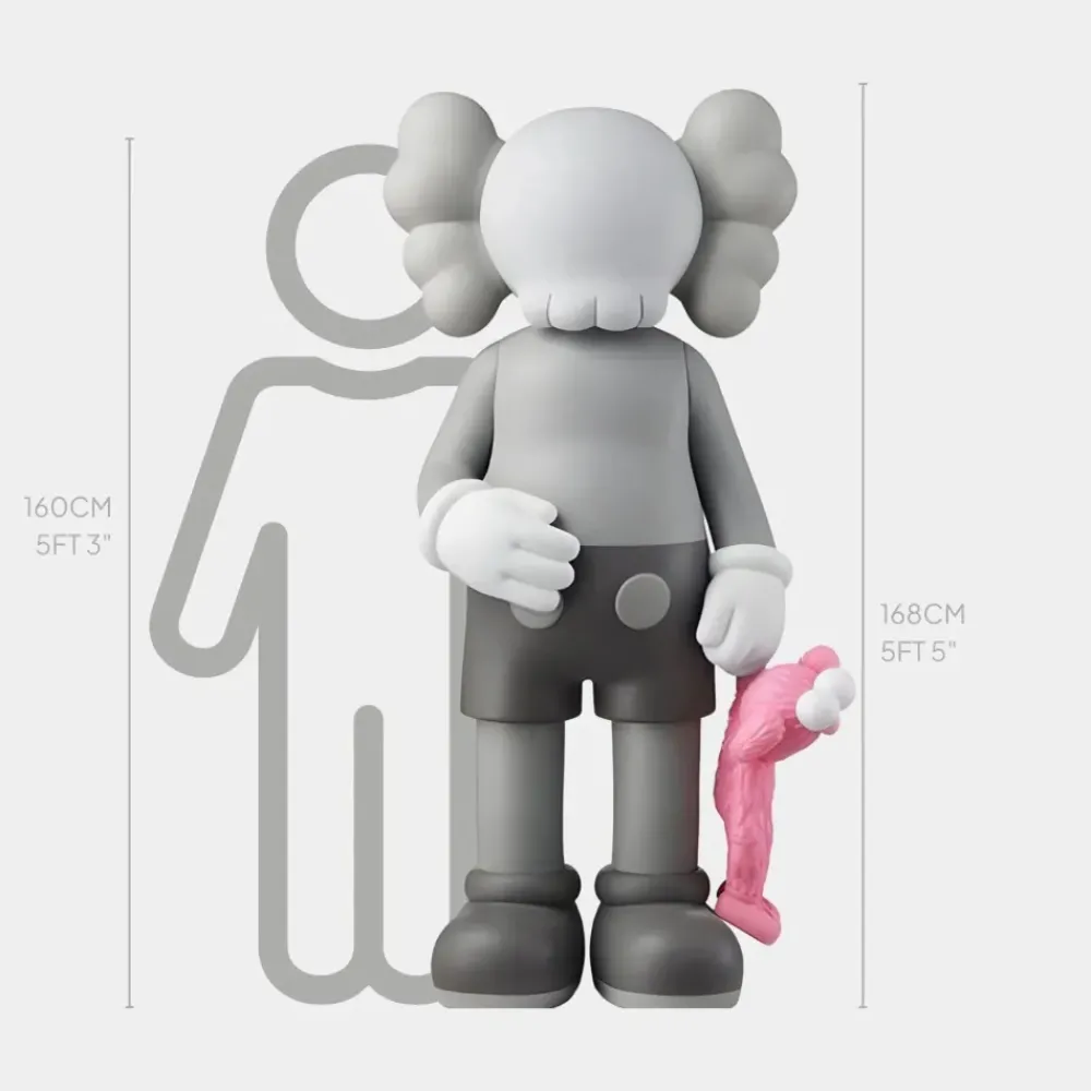 Giant|Floor Standing^Statues & Sculptures Lucify Playtime 168cm Grey Resin Indoor Sculpture