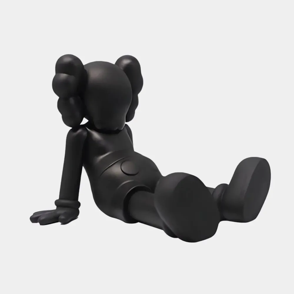 Figurative|Floor Standing^Statues & Sculptures Lucify Relax 85cm Black Resin Indoor Sculpture