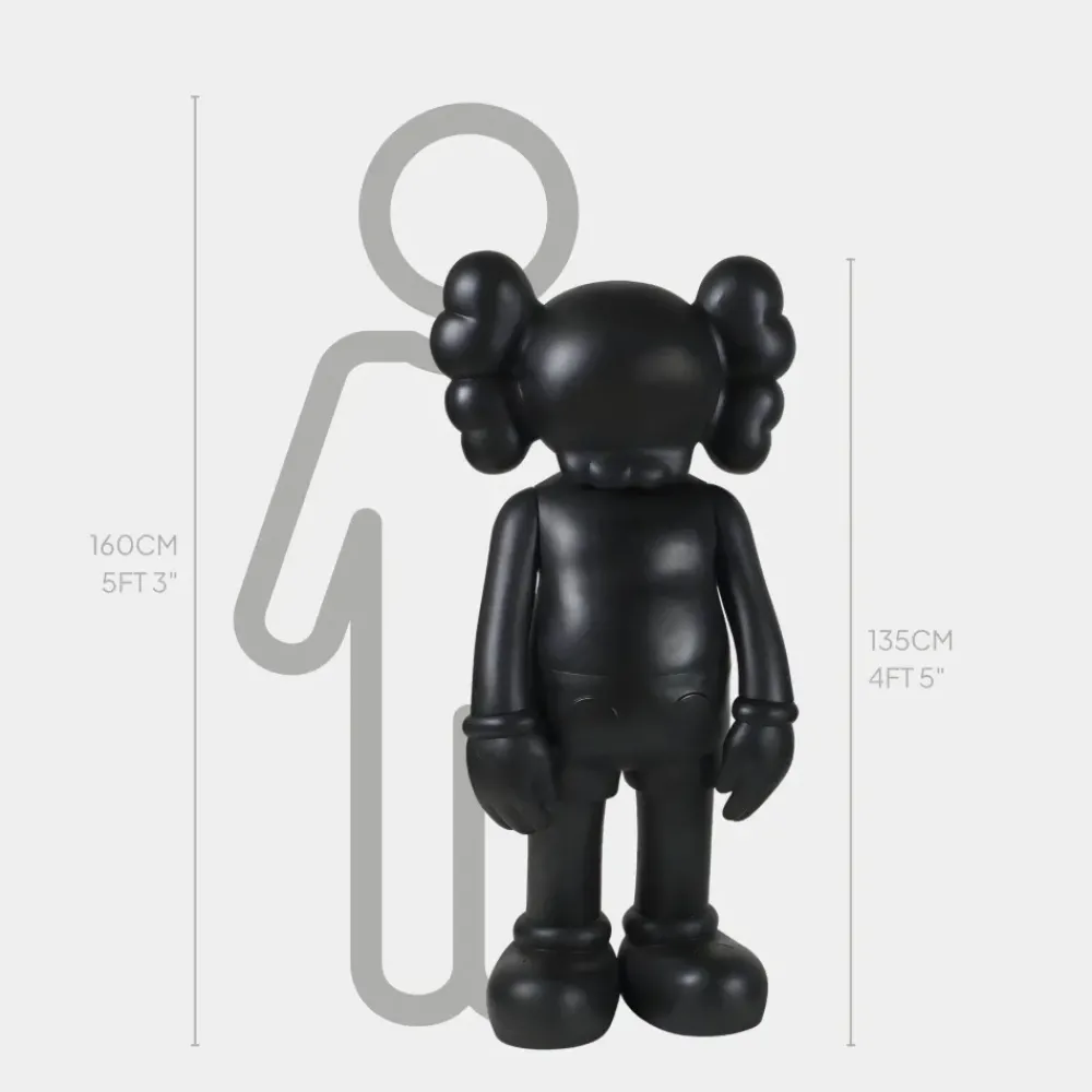 Figurative|Floor Standing^Statues & Sculptures Lucify Seek 135cm Black Resin Indoor Sculpture