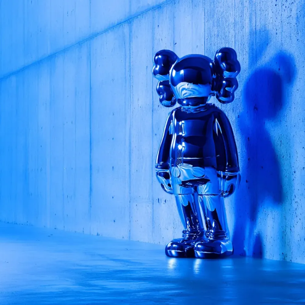 Figurative|Floor Standing^Statues & Sculptures Lucify Seek 135cm Blue Resin Indoor Sculpture