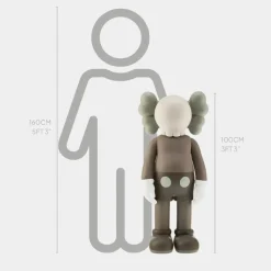 Figurative|Floor Standing^Statues & Sculptures Lucify Seek 100cm Brown Resin Indoor Sculpture