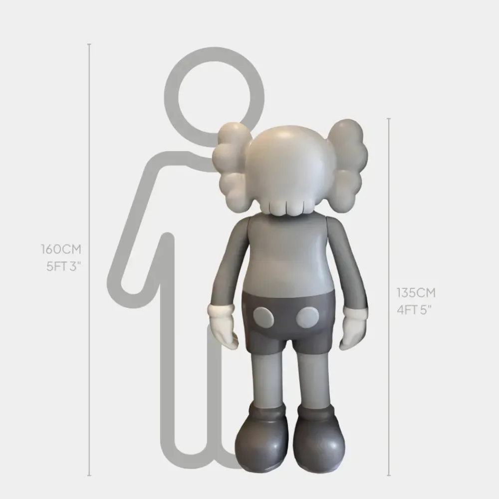 Figurative|Floor Standing^Statues & Sculptures Lucify Seek 135cm Grey Resin Indoor Sculpture