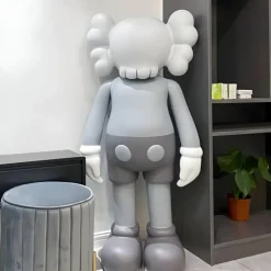 Figurative|Table Top^Statues & Sculptures Lucify Seek 70cm Grey Resin Indoor Sculpture