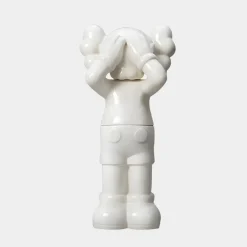 Figurative|Floor Standing^Statues & Sculptures Lucify Surprise 91cm White Resin Indoor Sculpture