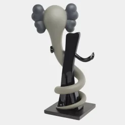 Giant|Floor Standing^Statues & Sculptures Lucify Viper 176cm Grey Resin Indoor Sculpture