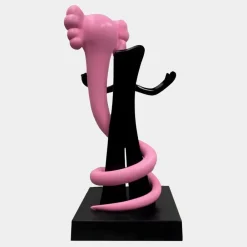 Giant|Floor Standing^Statues & Sculptures Lucify Viper 176cm Pink Resin Indoor Sculpture