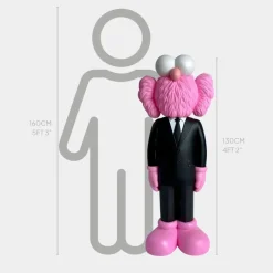 Figurative|Floor Standing^Statues & Sculptures Lucify Vogue 130cm Black Resin Indoor Sculpture