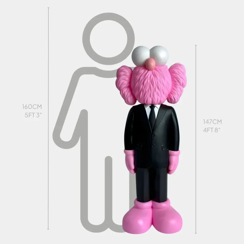 Figurative|Floor Standing^Statues & Sculptures Lucify Vogue 147cm Black Resin Indoor Sculpture