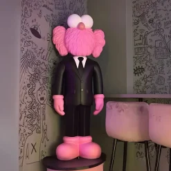 Giant|Figurative^Statues & Sculptures Lucify Vogue 200cm Black Resin Indoor Sculpture