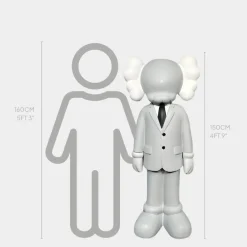 Figurative|Floor Standing^Statues & Sculptures Lucify Vogue 150cm Grey Resin Indoor Sculpture