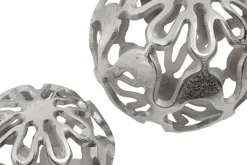 Table Top|Abstract^Statues & Sculptures Lumi Spheres 21cm Silver Metal Indoor Sculptures