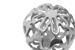 Table Top|Abstract^Statues & Sculptures Lumi Spheres 21cm Silver Metal Indoor Sculptures