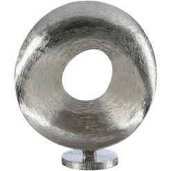 Table Top|Abstract^Statues & Sculptures Luminaris 50cm Silver Metal Indoor Sculpture